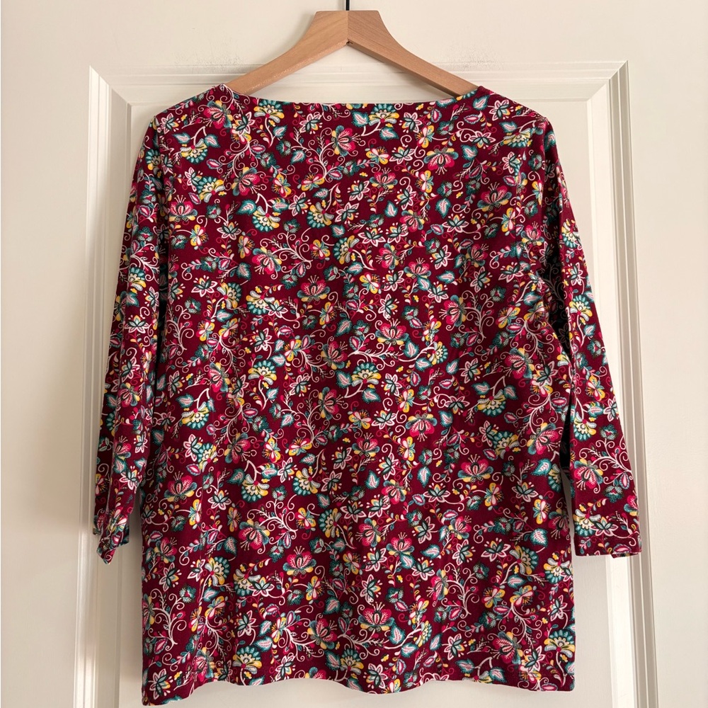 Talbots Factory Women’s Top with 3/4 Sleeves - Picture 5 of 5